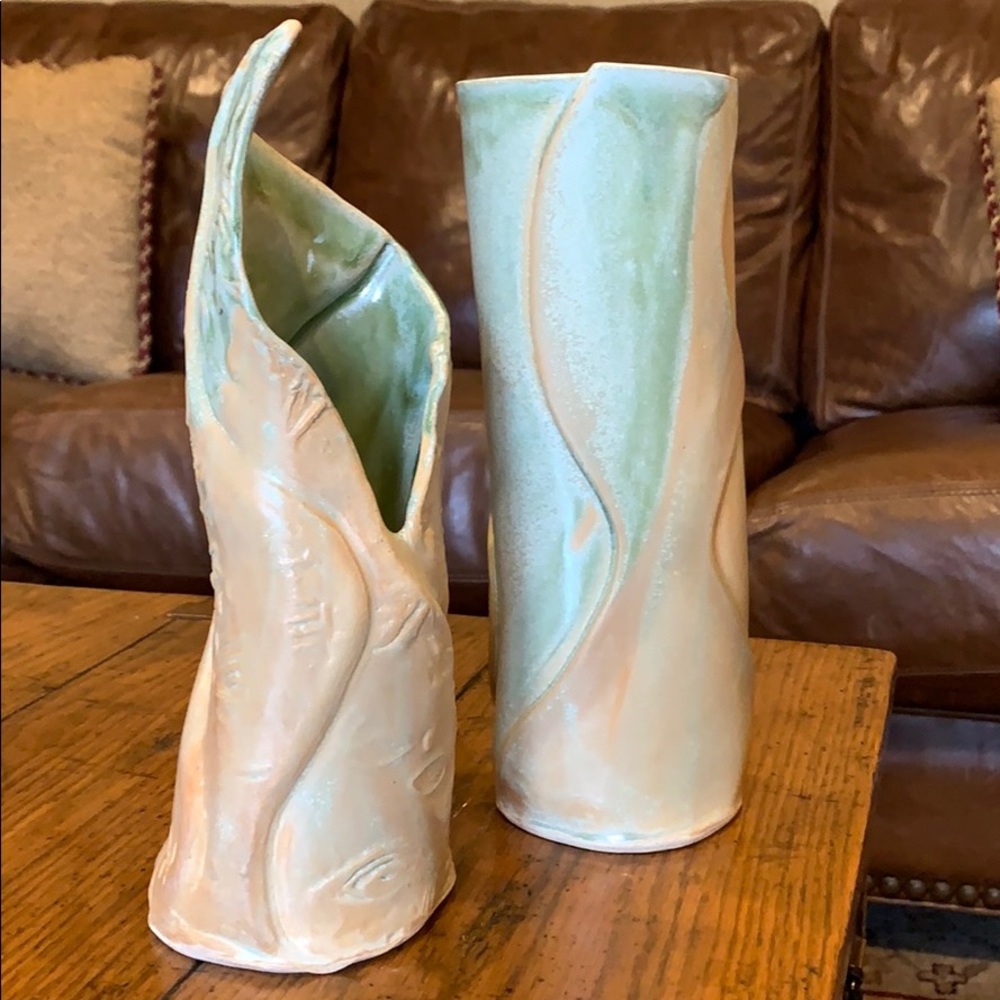 2 ceramic vases - Picture 5 of 8